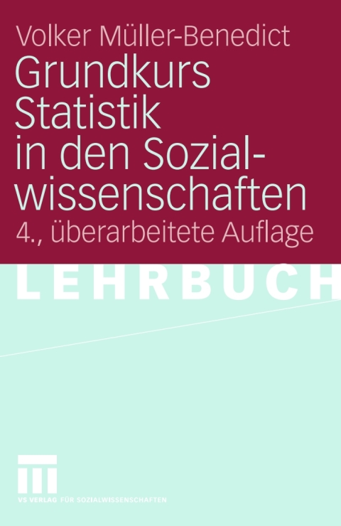 Cover image for book Grundkurs Statistik in den Sozialwissenschaften