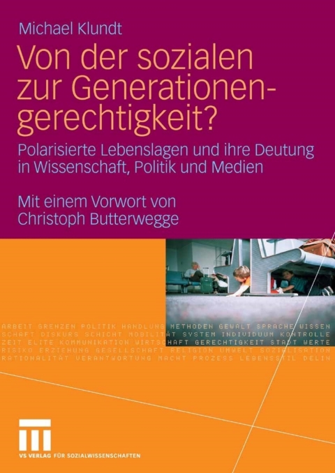 Cover image for book Von der sozialen zur Generationengerechtigkeit?