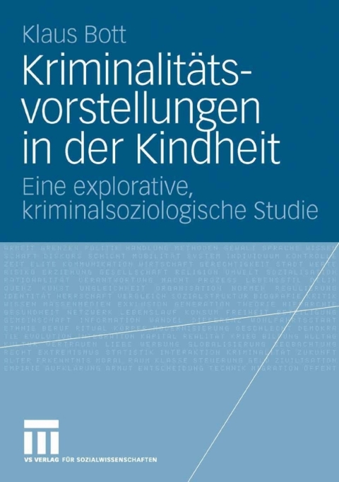 Cover image for book Kriminalitätsvorstellungen in der Kindheit