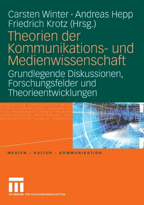 Cover image for book Theorien der Kommunikations- und Medienwissenschaft