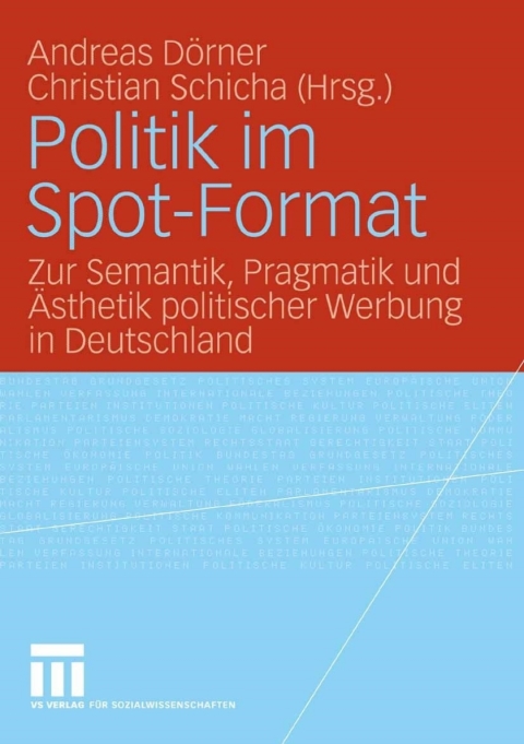 Cover image for book Politik im Spot-Format