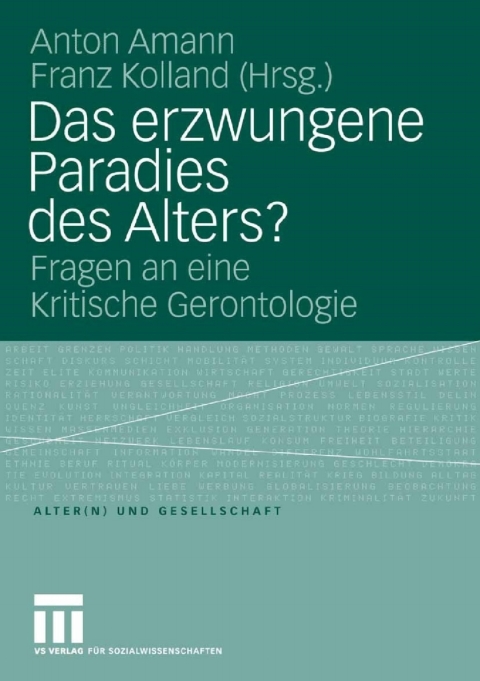Cover image for book Das erzwungene Paradies des Alters?