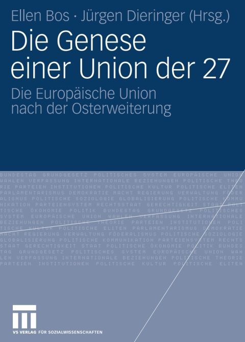 Cover image for book Die Genese einer Union der 27