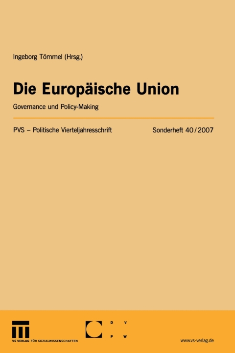 Cover image for book Die Europäische Union