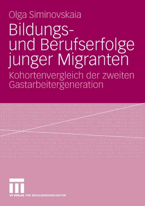 Cover image for book Bildungs- und Berufserfolge junger Migranten