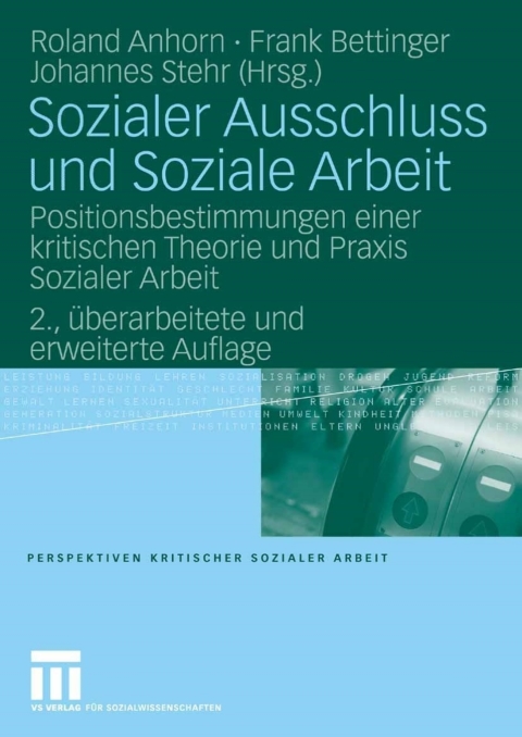Cover image for book Sozialer Ausschluss und Soziale Arbeit