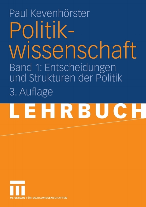 Cover image for book Politikwissenschaft