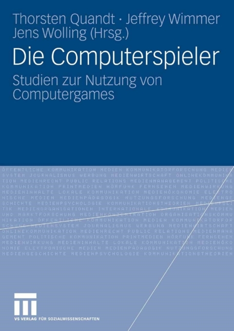 Cover image for book Die Computerspieler