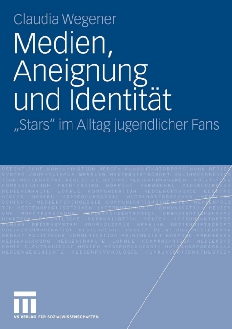 Cover image for book Medien, Aneignung und Identität