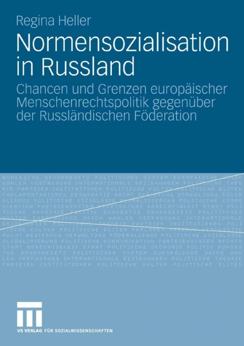 Cover image for book Normensozialisation in Russland