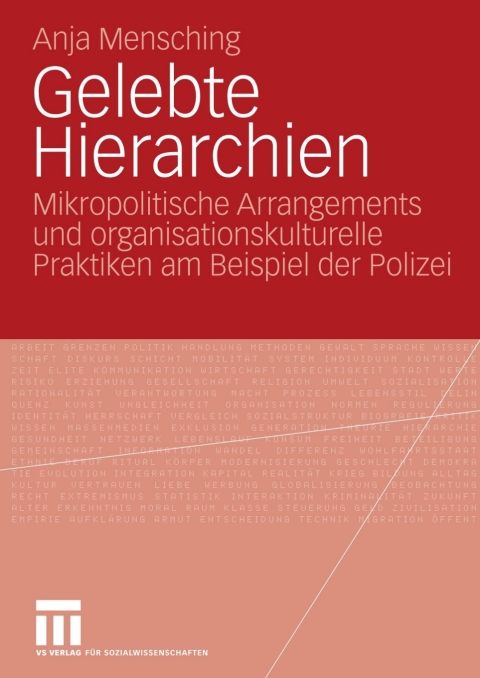 Cover image for book Gelebte Hierarchien