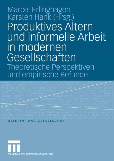 Cover image for book Produktives Altern und informelle Arbeit in modernen Gesellschaften