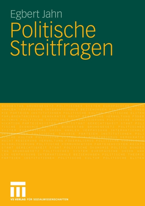Cover image for book Politische Streitfragen