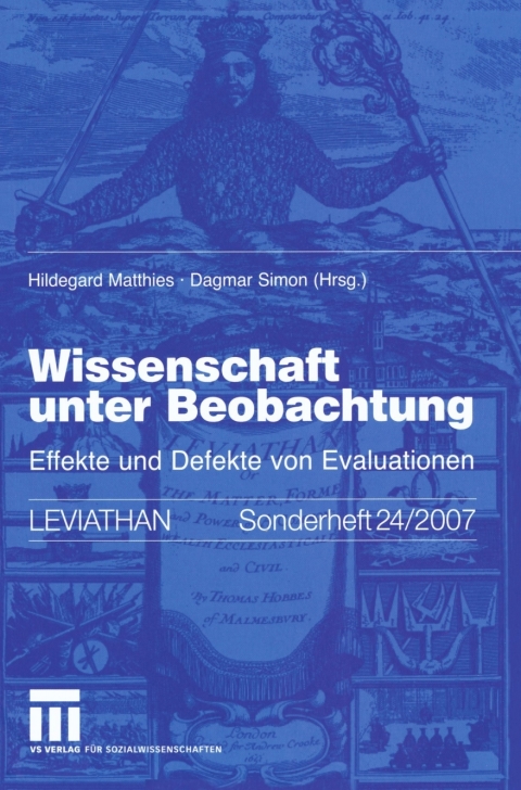 Cover image for book Wissenschaft unter Beobachtung