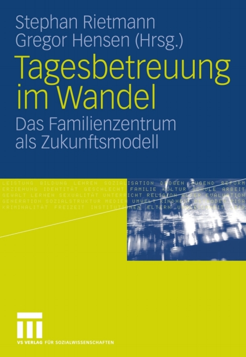 Cover image for book Tagesbetreuung im Wandel