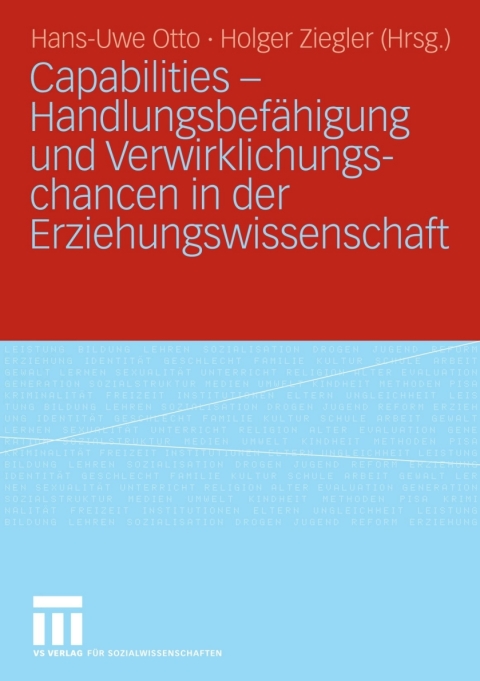 Cover image for book Capabilities - Handlungsbefähigung und Verwirklichungschancen in der Erziehungswissenschaft