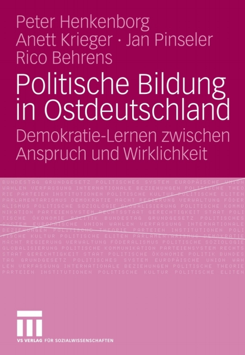 Cover image for book Politische Bildung in Ostdeutschland