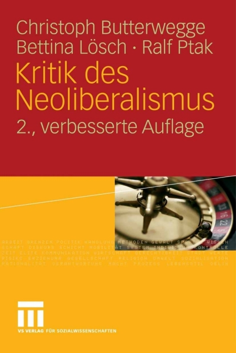Cover image for book Kritik des Neoliberalismus
