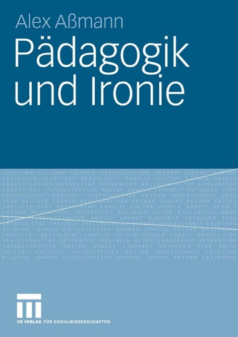 Cover image for book Pädagogik und Ironie
