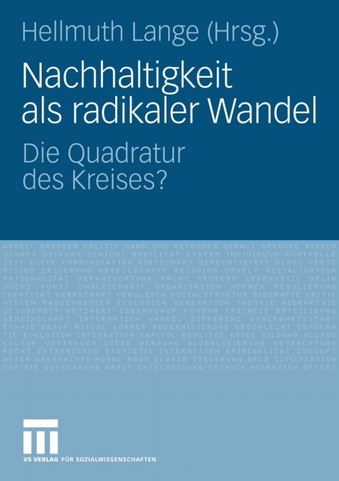 Cover image for book Nachhaltigkeit als radikaler Wandel