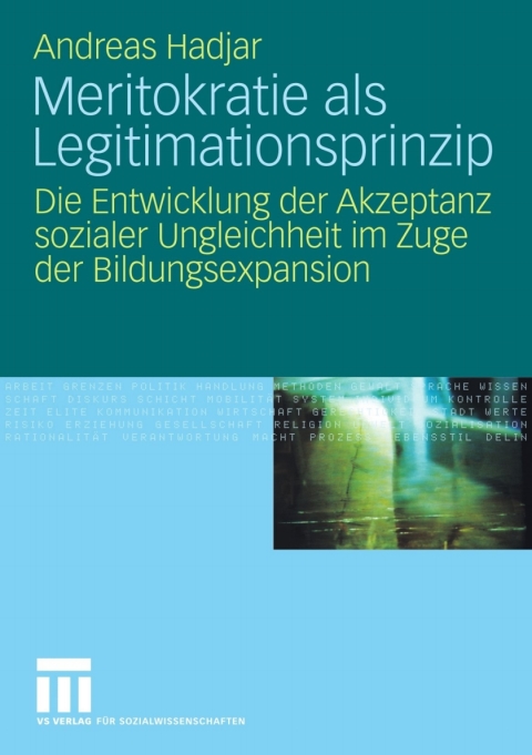 Cover image for book Meritokratie als Legitimationsprinzip