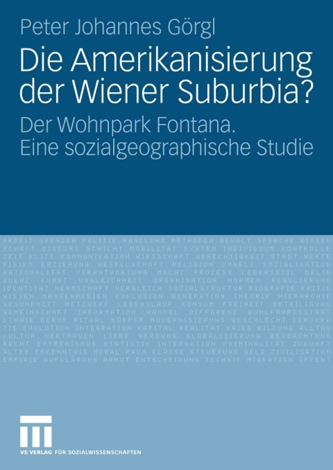 Cover image for book Die Amerikanisierung der Wiener Suburbia?