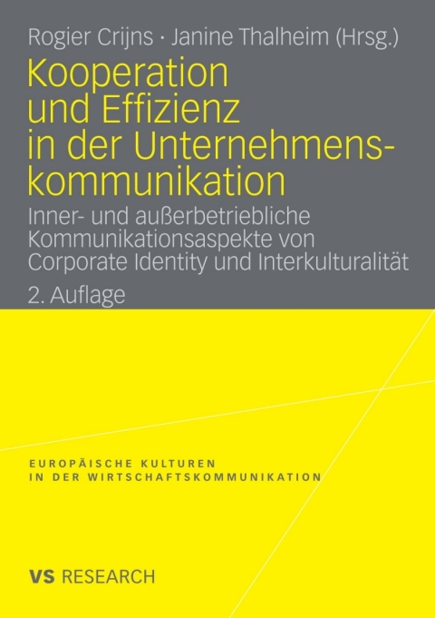 Cover image for book Kooperation und Effizienz in der Unternehmenskommunikation