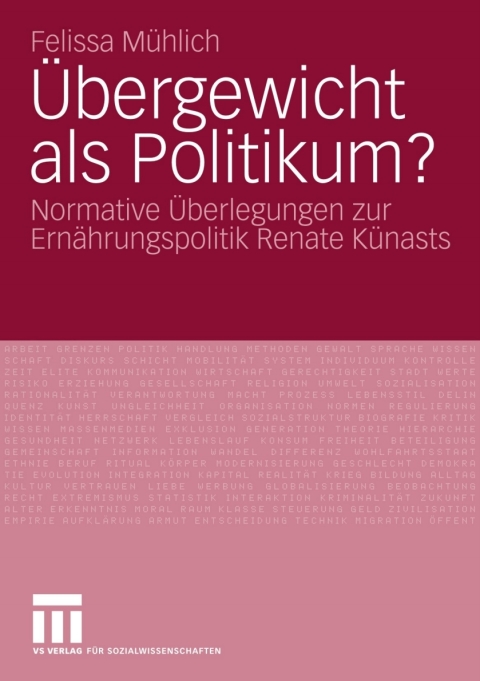 Cover image for book Übergewicht als Politikum?