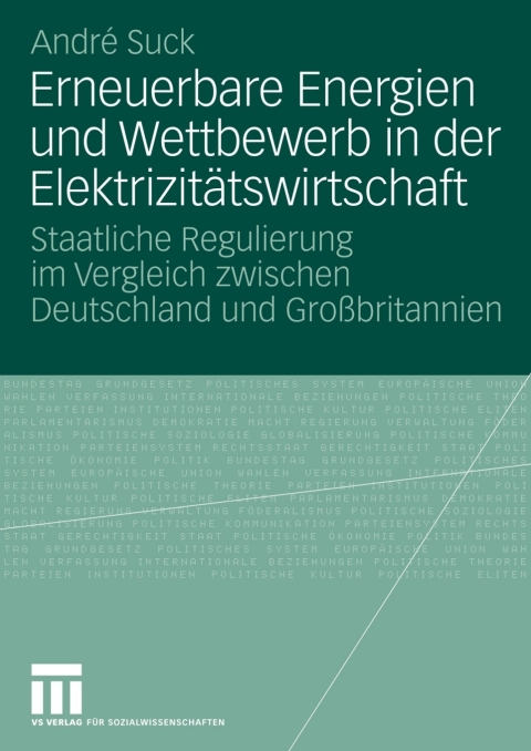 Cover image for book Erneuerbare Energien und Wettbewerb in der Elektrizitätswirtschaft