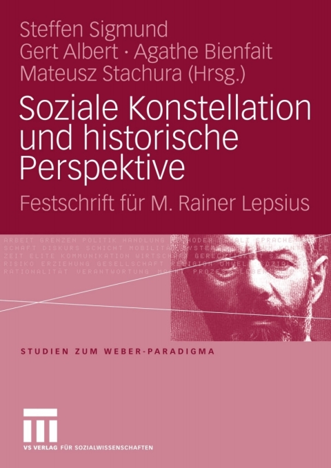 Cover image for book Soziale Konstellation und historische Perspektive