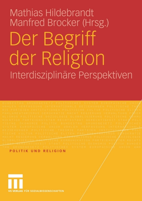 Cover image for book Der Begriff der Religion