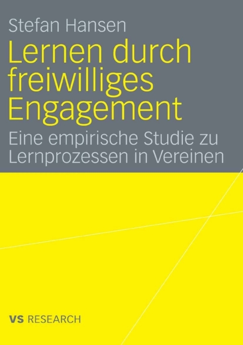 Cover image for book Lernen durch freiwilliges Engagement