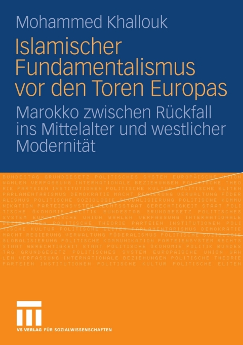 Cover image for book Islamischer Fundamentalismus vor den Toren Europas