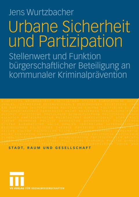 Cover image for book Urbane Sicherheit und Partizipation