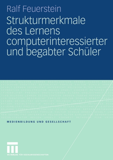 Cover image for book Strukturmerkmale des Lernens computerinteressierter und begabter Schüler