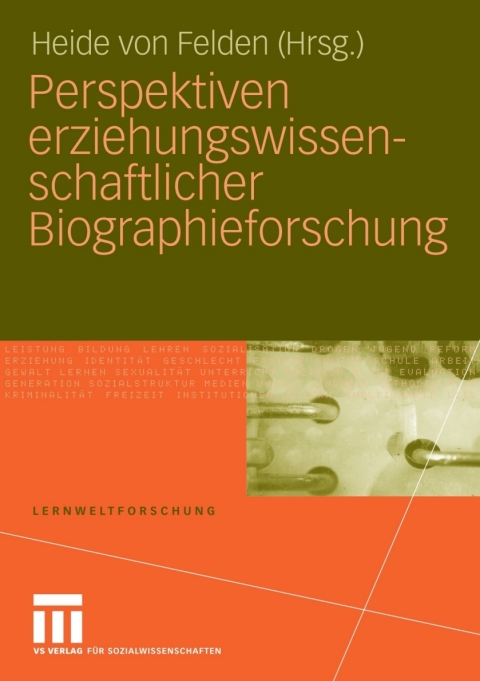 Cover image for book Perspektiven erziehungswissenschaftlicher Biographieforschung