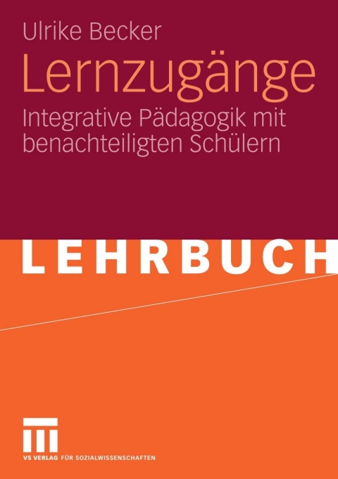 Cover image for book Lernzugänge