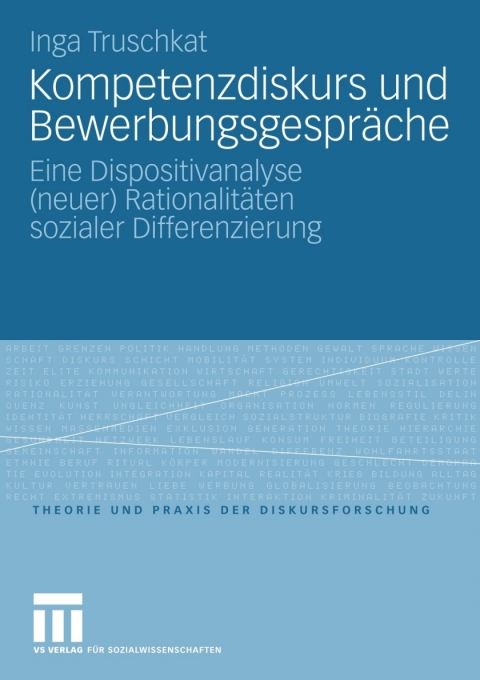 Cover image for book Kompetenzdiskurs und Bewerbungsgespräche