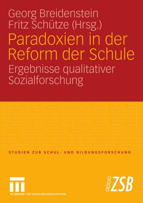Cover image for book Paradoxien in der Reform der Schule