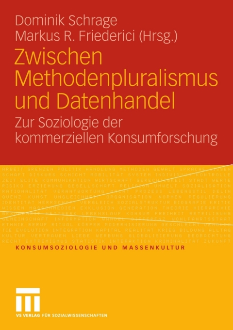 Cover image for book Zwischen Methodenpluralismus und Datenhandel