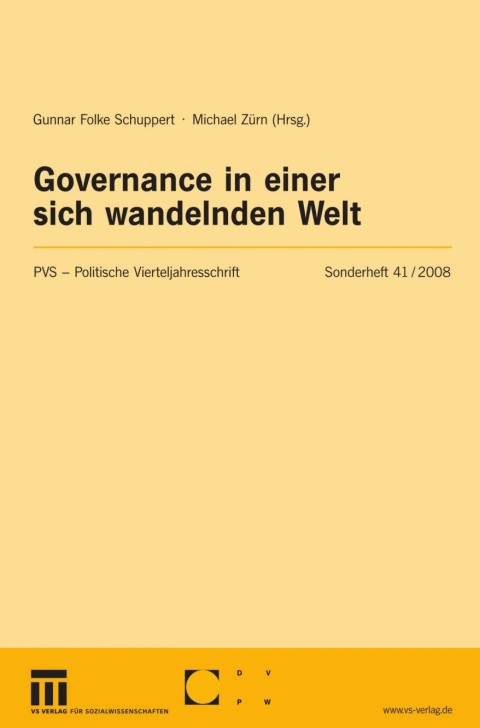Cover image for book Governance in einer sich wandelnden Welt