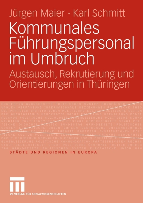 Cover image for book Kommunales Führungspersonal im Umbruch