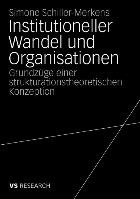 Cover image for book Institutioneller Wandel und Organisationen