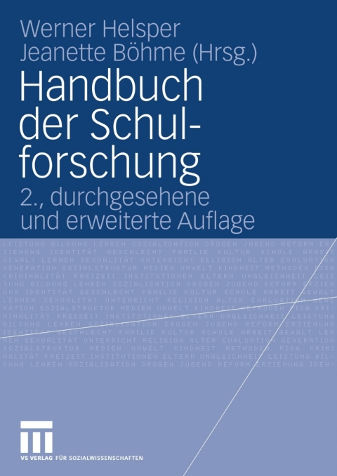 Cover image for book Handbuch der Schulforschung