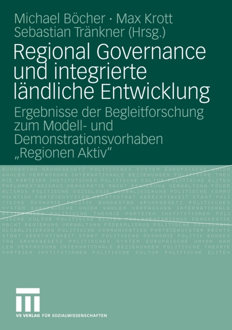 Cover image for book Regional Governance und integrierte ländliche Entwicklung
