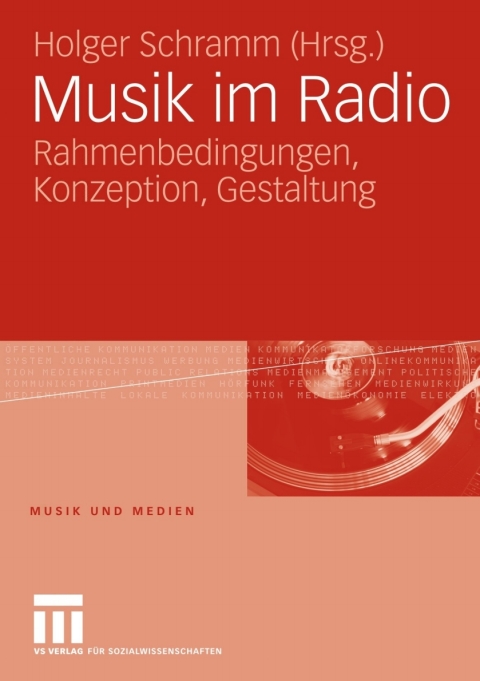 Cover image for book Musik im Radio