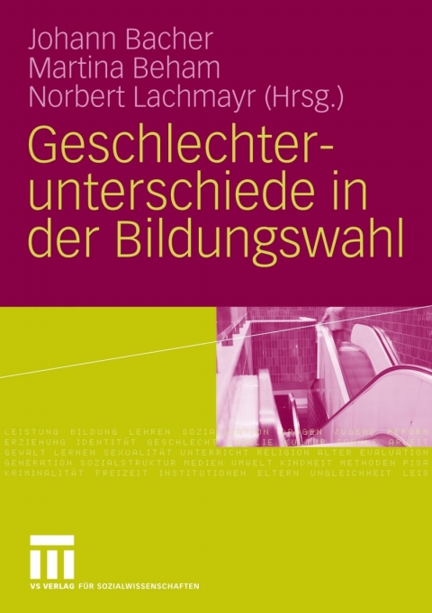 Cover image for book Geschlechterunterschiede in der Bildungswahl