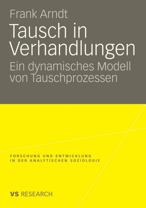 Cover image for book Tausch in Verhandlungen