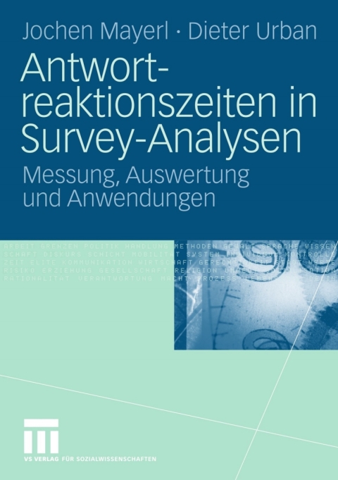 Cover image for book Antwortreaktionszeiten in Survey-Analysen