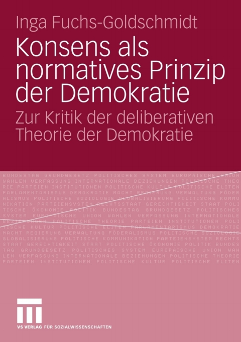 Cover image for book Konsens als normatives Prinzip der Demokratie